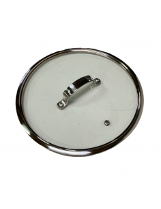 Tapa de cristal de 24 cm...