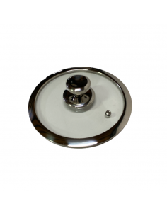 Tapa de cristal de 18 cm...